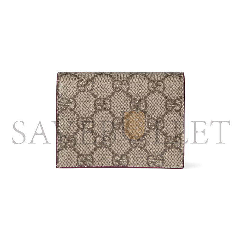 GUCCI GG SMALL WALLET WITH OWL DETAIL 818767 (11*8*3cm)